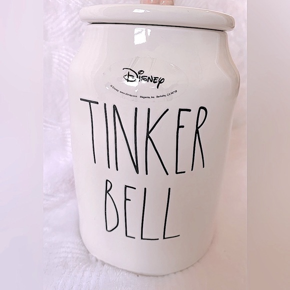 Rae Dunn Disney Tinkerbell Canister - Picture 3 of 5